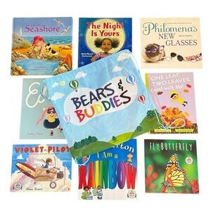 Bundle of 9 Children’s Books + Bears & Buddies Bag